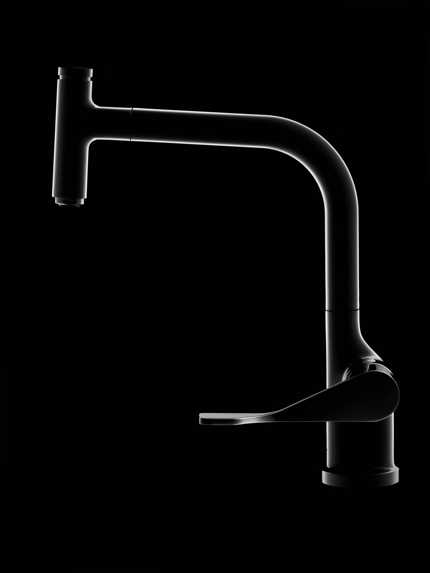 Axor Kitchen Mixers Axor Citterio Single Lever Kitchen Mixer Select 230 With Pull Out Spout 7420