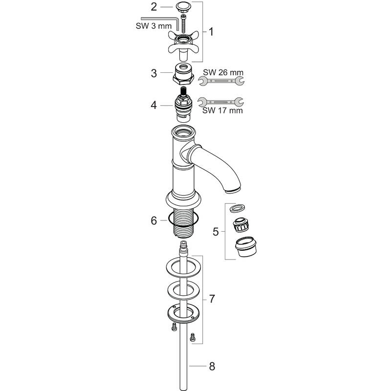 Spare parts for products 16530820