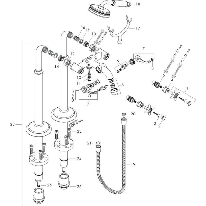 Spare parts for products 16547000