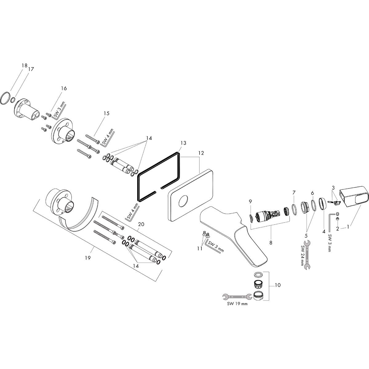 Spare parts for products 11026000