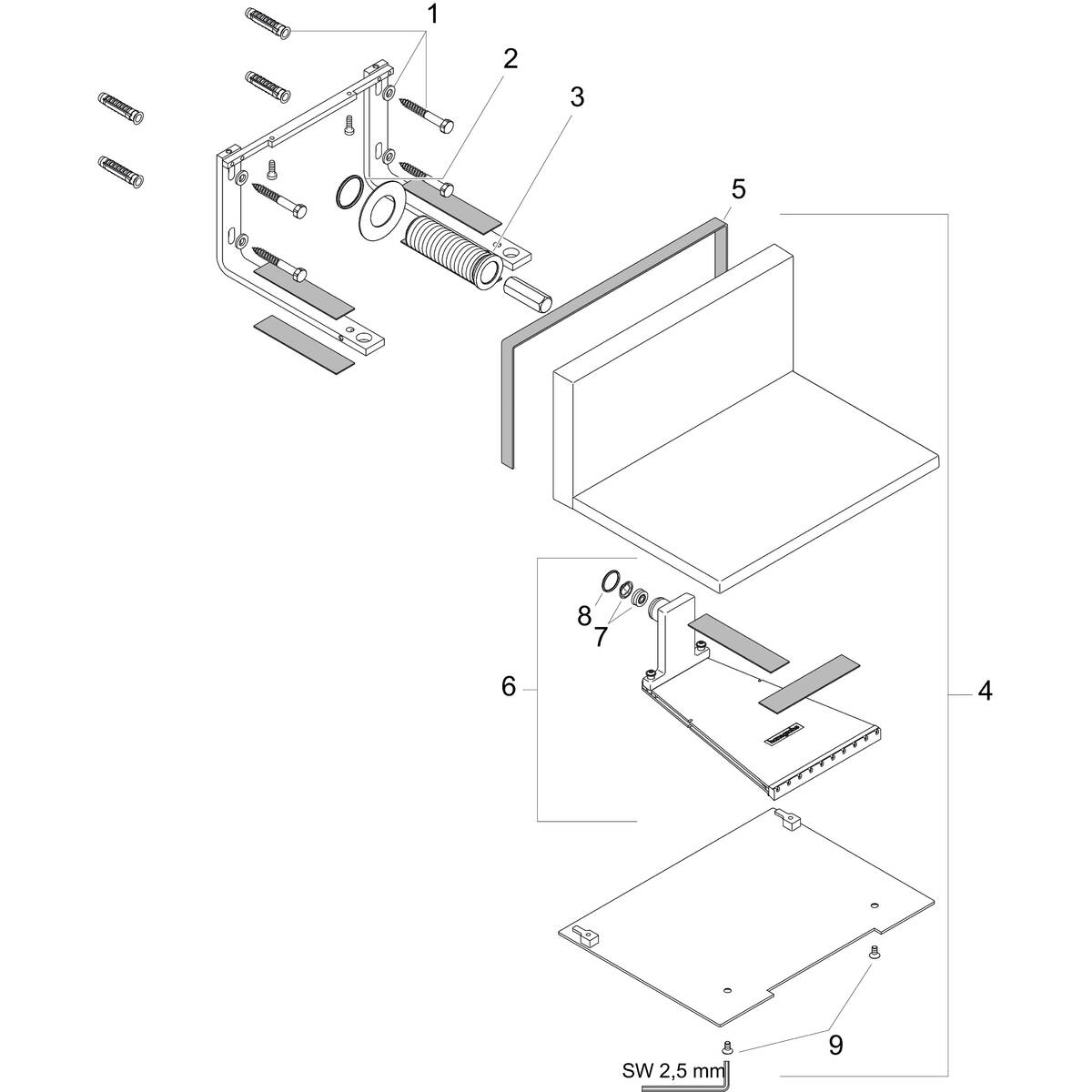 AXOR Bath fillers: AXOR ShowerSolutions, Flood spout 240/120 for ...