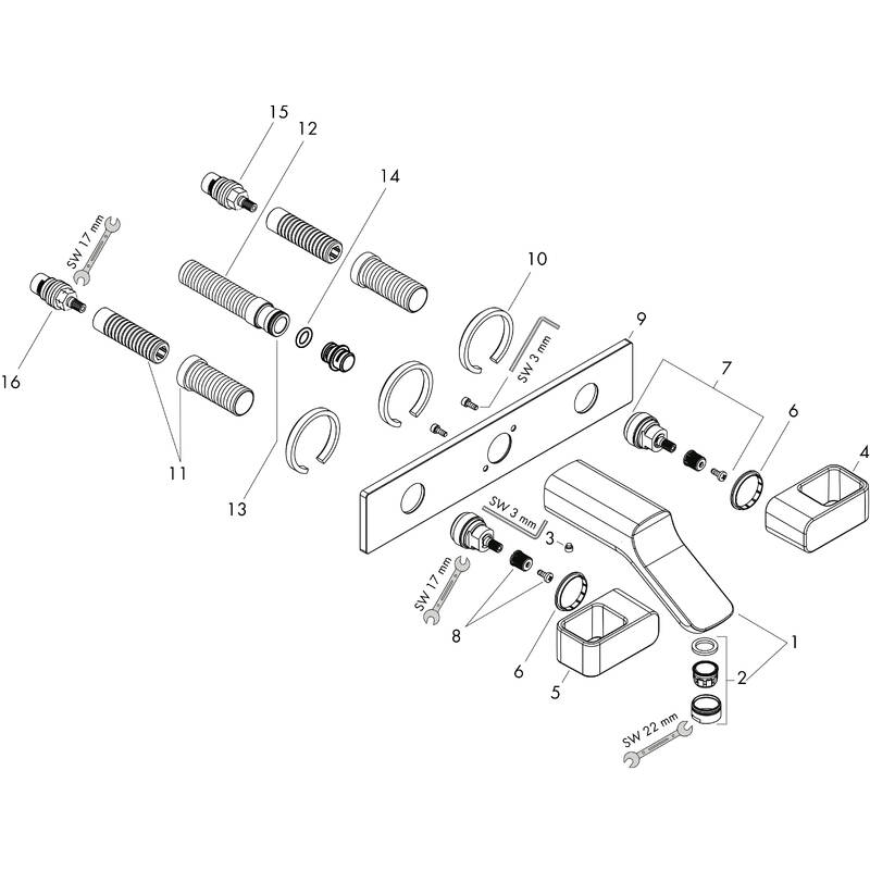 Spare parts for products 11042000