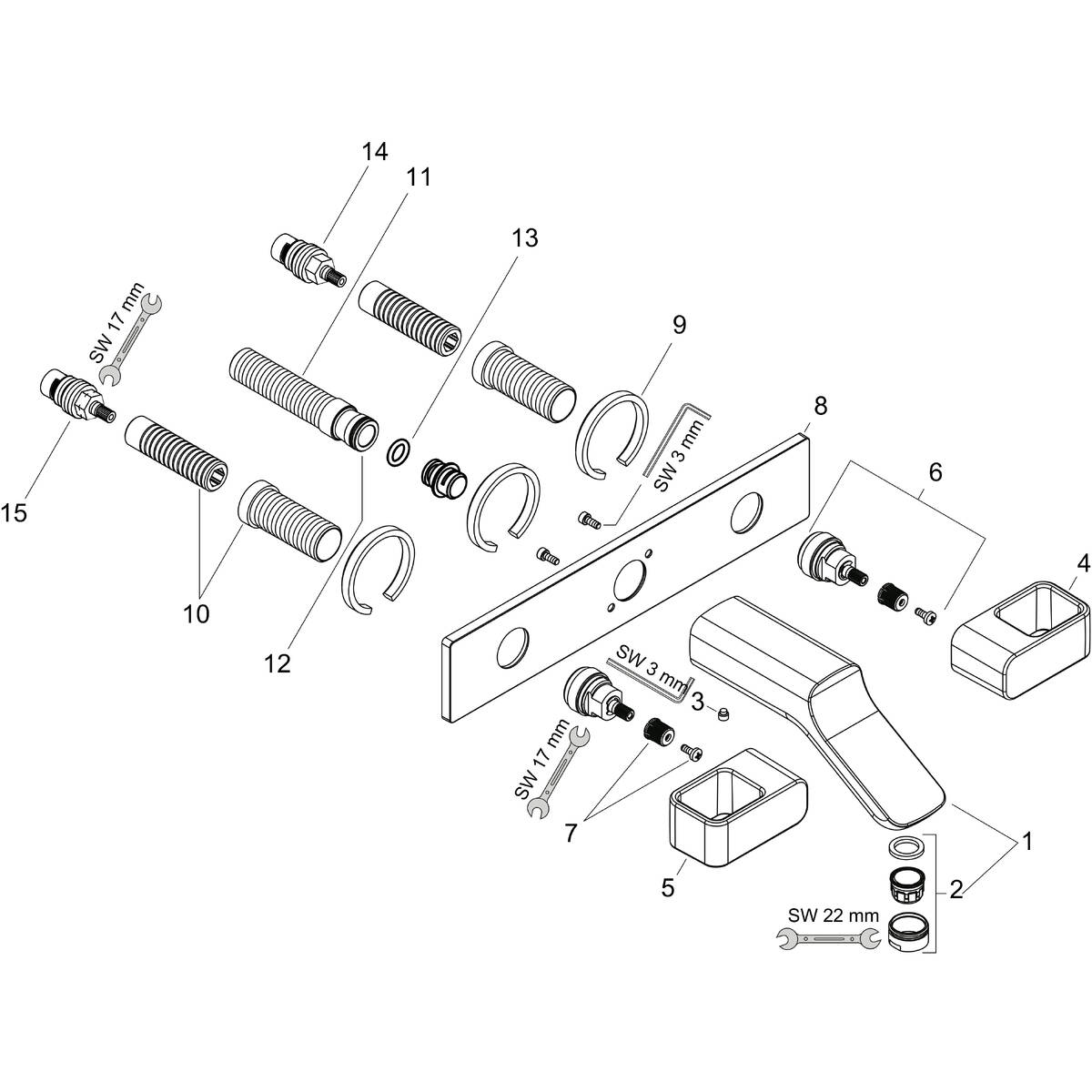 Spare parts for products 11043000
