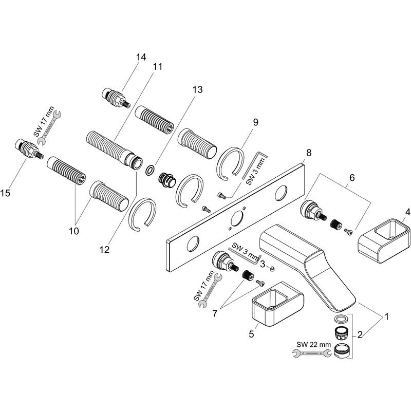 Spare parts for products 11043000