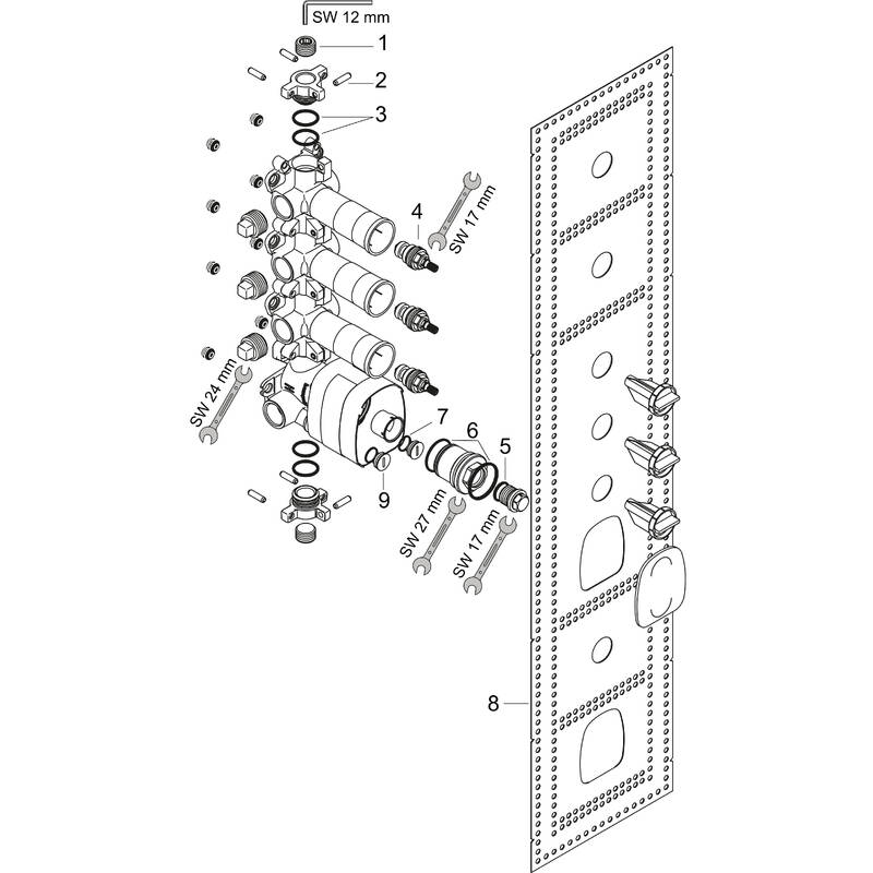 Spare parts for products 10750180