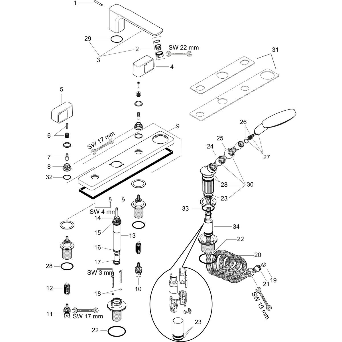 Spare parts for products 11445000