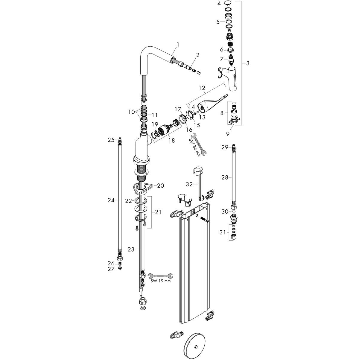Spare parts for products 39862007