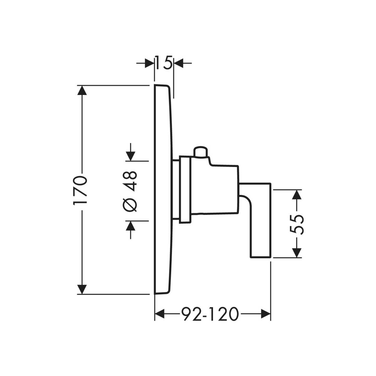 AXOR Citterio Brausearmaturen: Chrom, Art.-Nr. 39711000 | AXOR DE