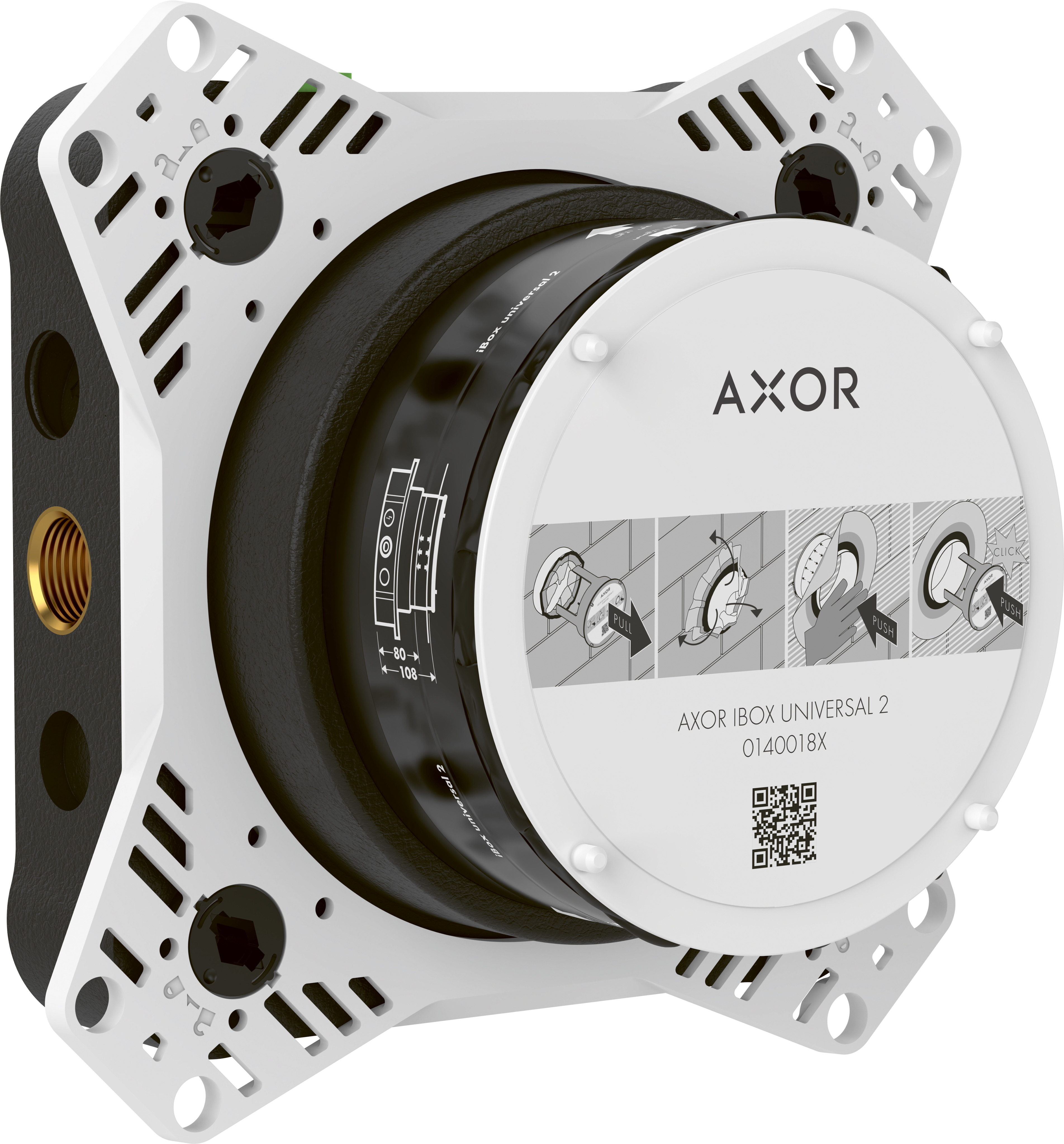 AXOR ShowerSelect ID Shower mixers: single lever, 2