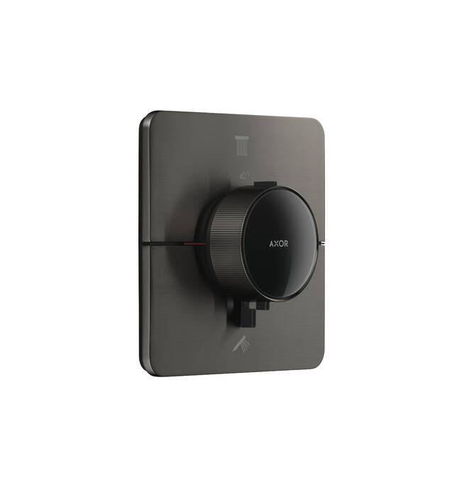 AXOR ShowerSelect ID Set de finition softsquare pour mitigeur thermostatique encastré avec 2 fonctions