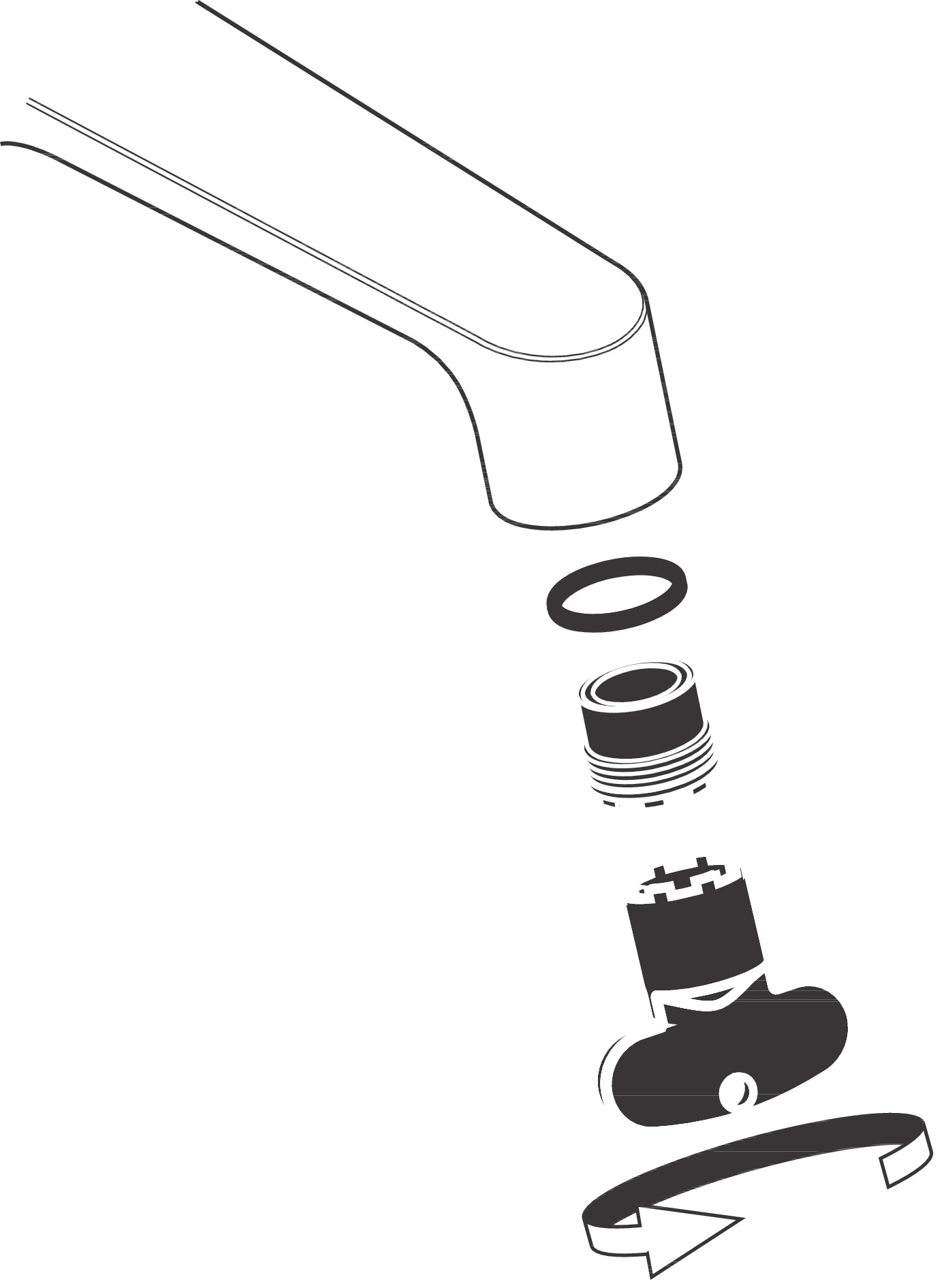 hansgrohe Reservedele Spray former M18,5x1 without flow restrictor