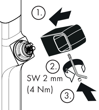 キューピー AXOR Urquiola Mitigeurs bain/douche: 2 fonctions, Chromé, N