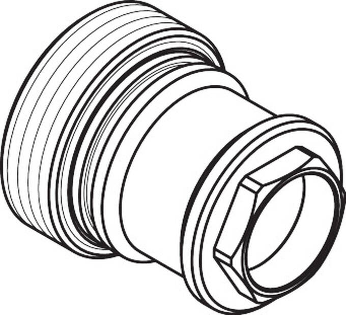 écrou à six pans — visuel fabricant illustratif