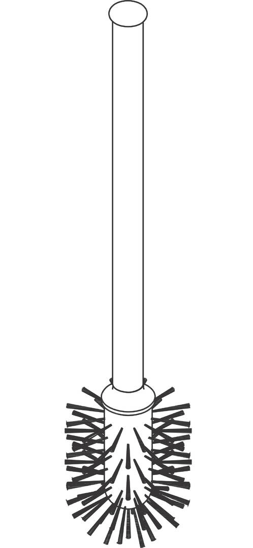 Brosse de toilette avec manche