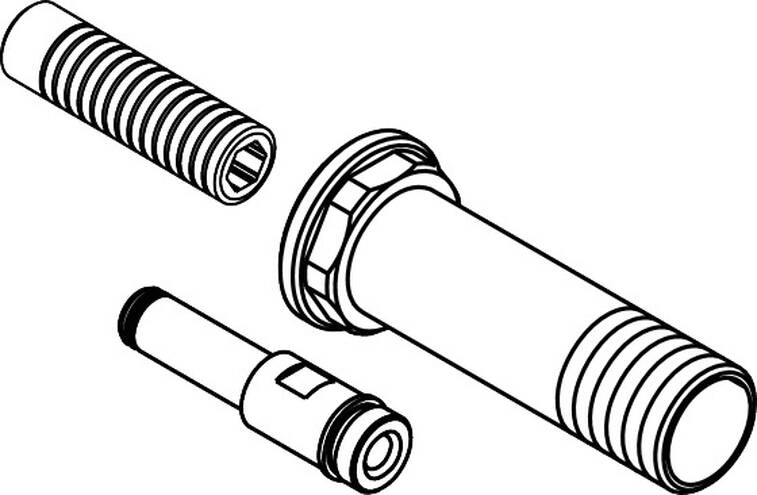 Prolongación para módulo de teleducha