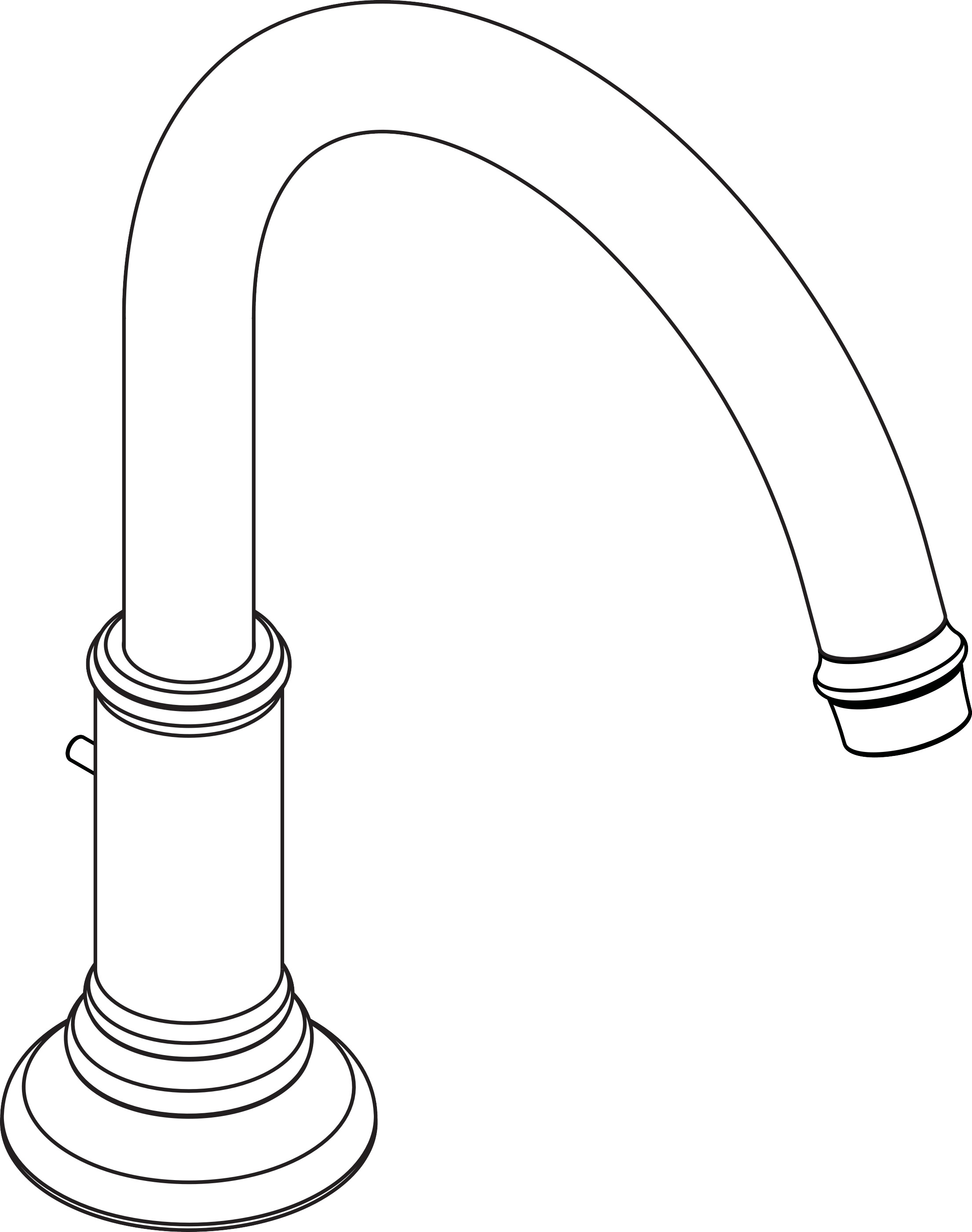 AXOR Montreux Bath mixers: 2 functions, Chrome, Item No