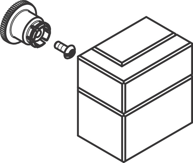 AXOR Shut-off valves: AXOR Edge, Shut-off valve for