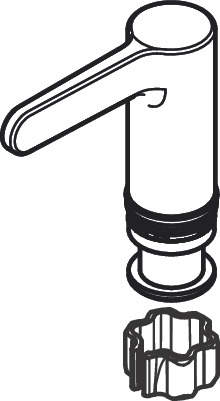 ガ AXOR Sink mixers: AXOR One, Widespread Faucet 170, 1.2 GPM