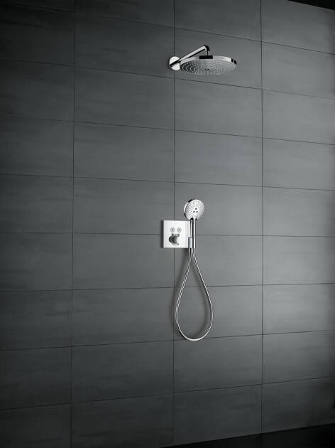 Lifestyle: Overhead shower 300 2jet with shower arm 7