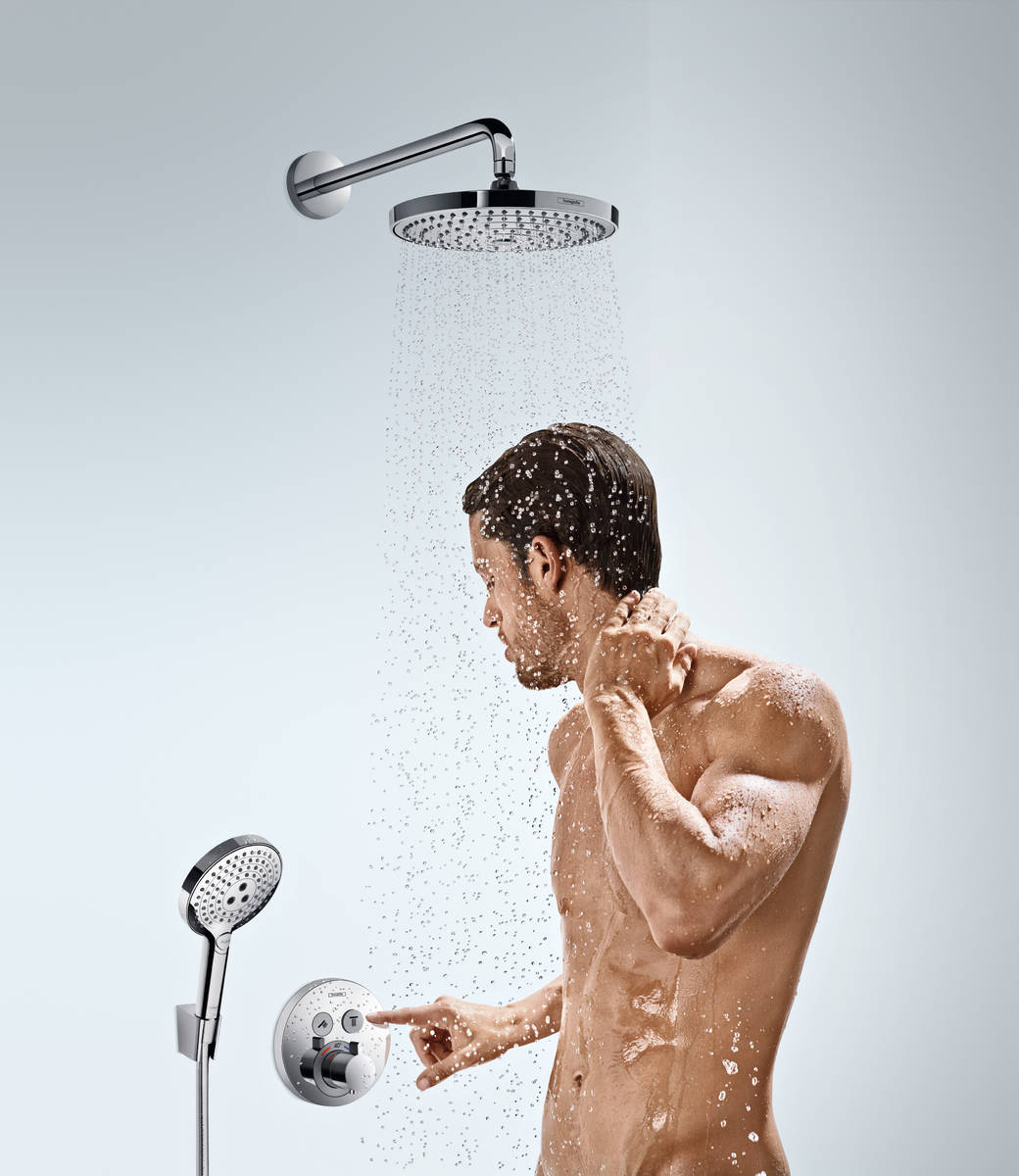 Hansgrohe Overhead Showers Raindance Select S 2 Spray Modes Item No 26470000 Hansgrohe Int