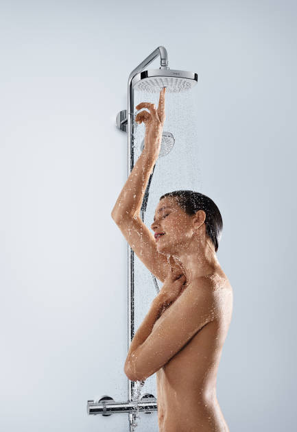 Lifestyle: Showerpipe 180 2jet with thermostat 2