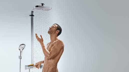 Lifestyle: Showerpipe 300 2jet with ShowerTablet Select 300 1