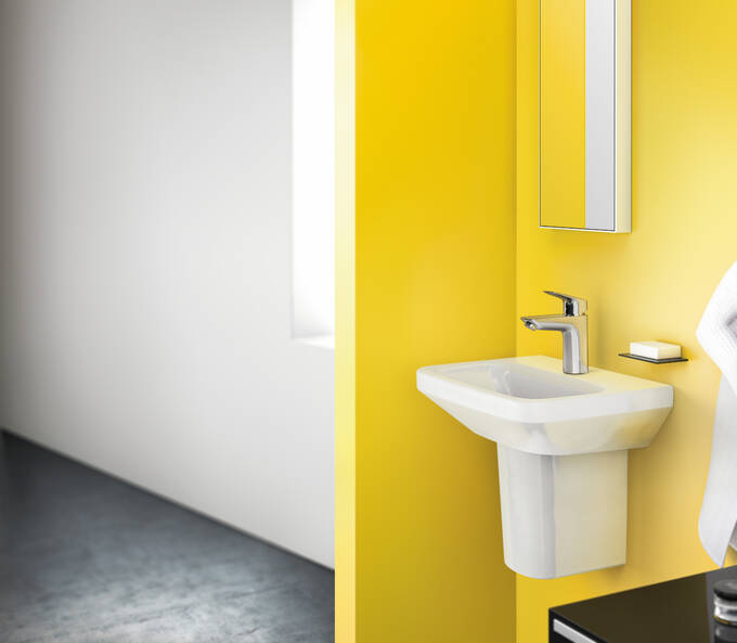 hansgrohe Washbasin mixers: Logis, Single lever basin mixer 100 ...