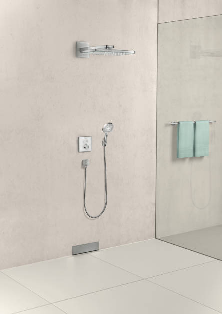 Lifestyle: Overhead shower 460 1jet with shower arm 6