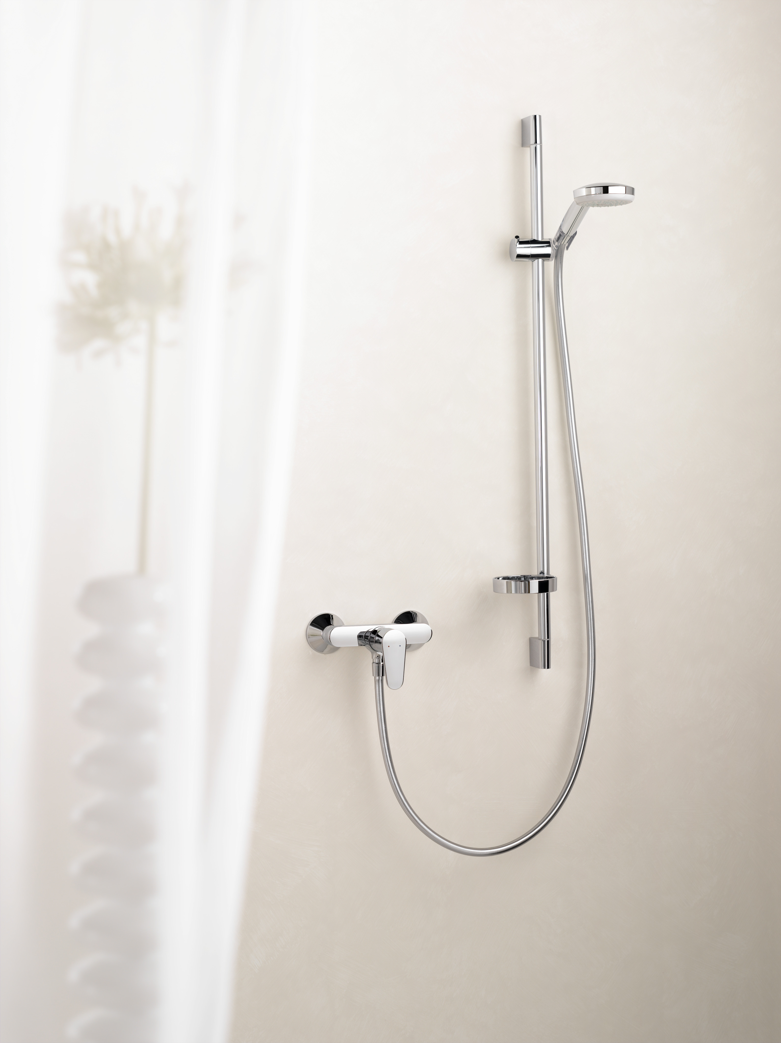 Hand Shower Set Shower Set Brauseset With Shower Hose and Wall Connection Arch 