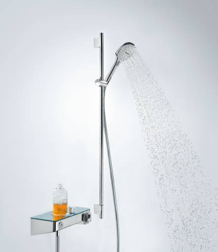 Lifestyle: Shower set 120 3jet EcoSmart 9 l/min with shower bar 90 cm and soap dish 2