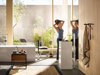 Lifestyle: Single lever bath mixer floor-standing with lever handle 3