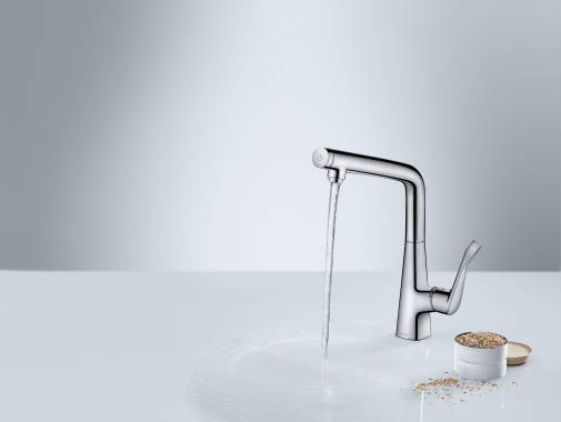 Lifestyle: Single lever kitchen mixer 320  1jet
