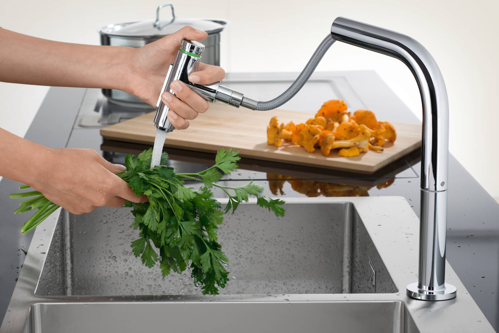 Fermer : C71-F765-10 Ensemble évier/mitigeur Select combiné 370/370 3