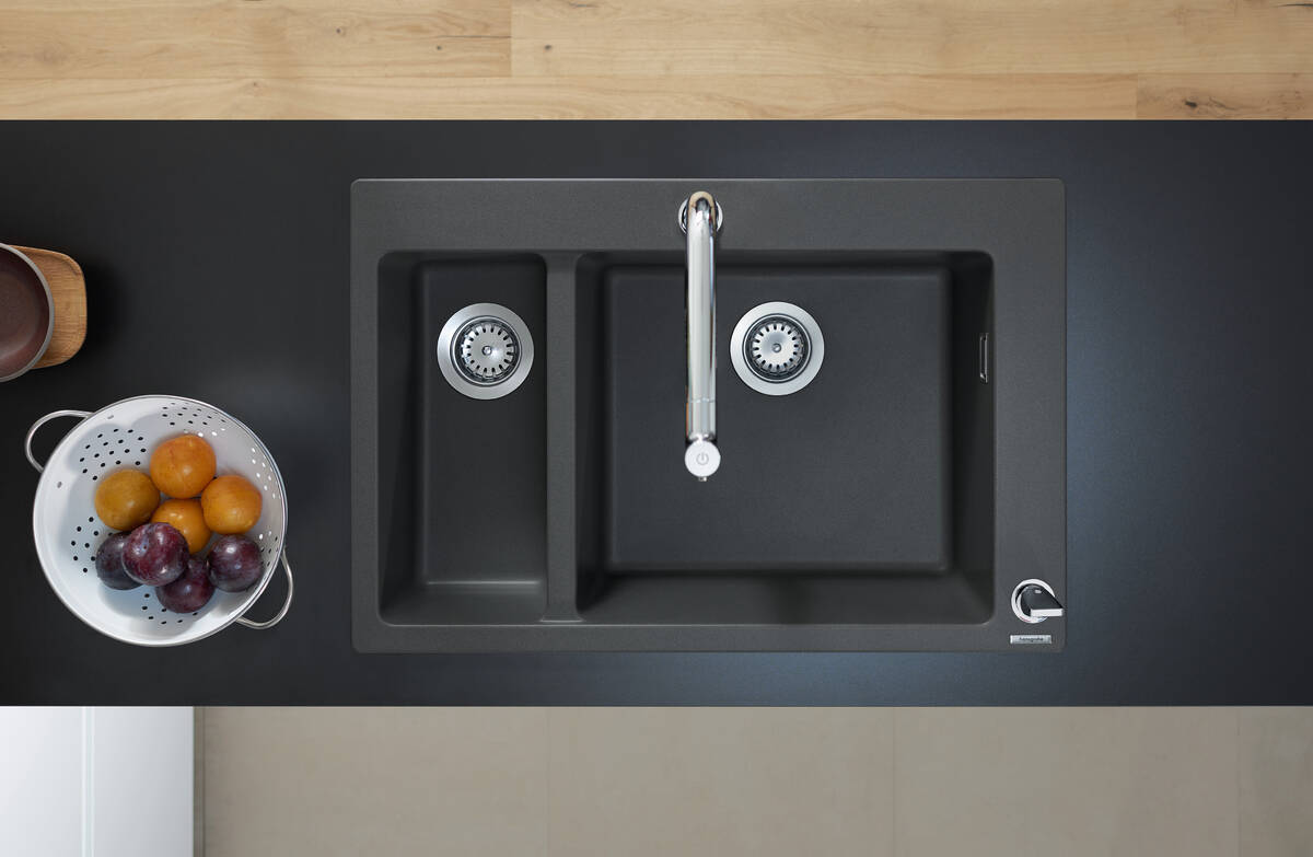 Close-up: S510-F635 Built-in sink 180/450 13