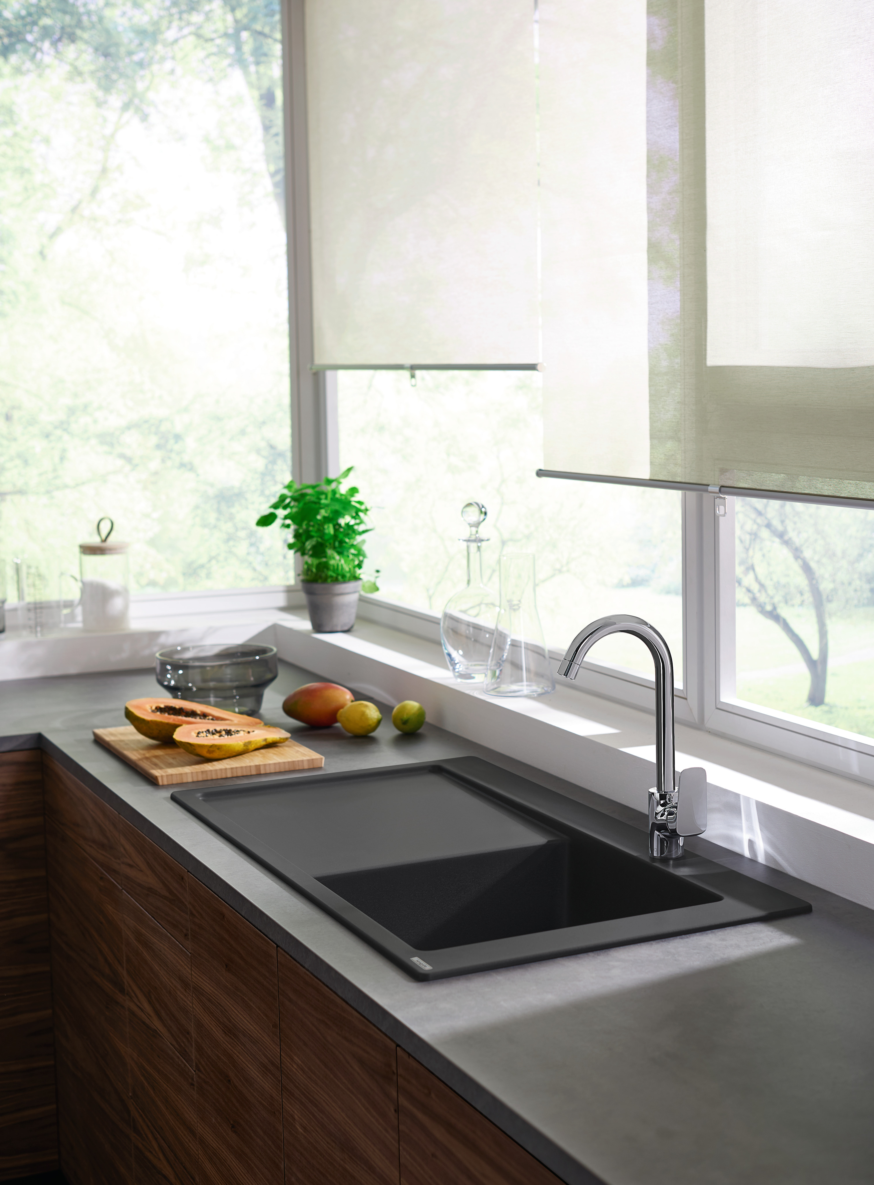 Fermer : S514-F450 Evier encastré 450 avec égouttoir 5