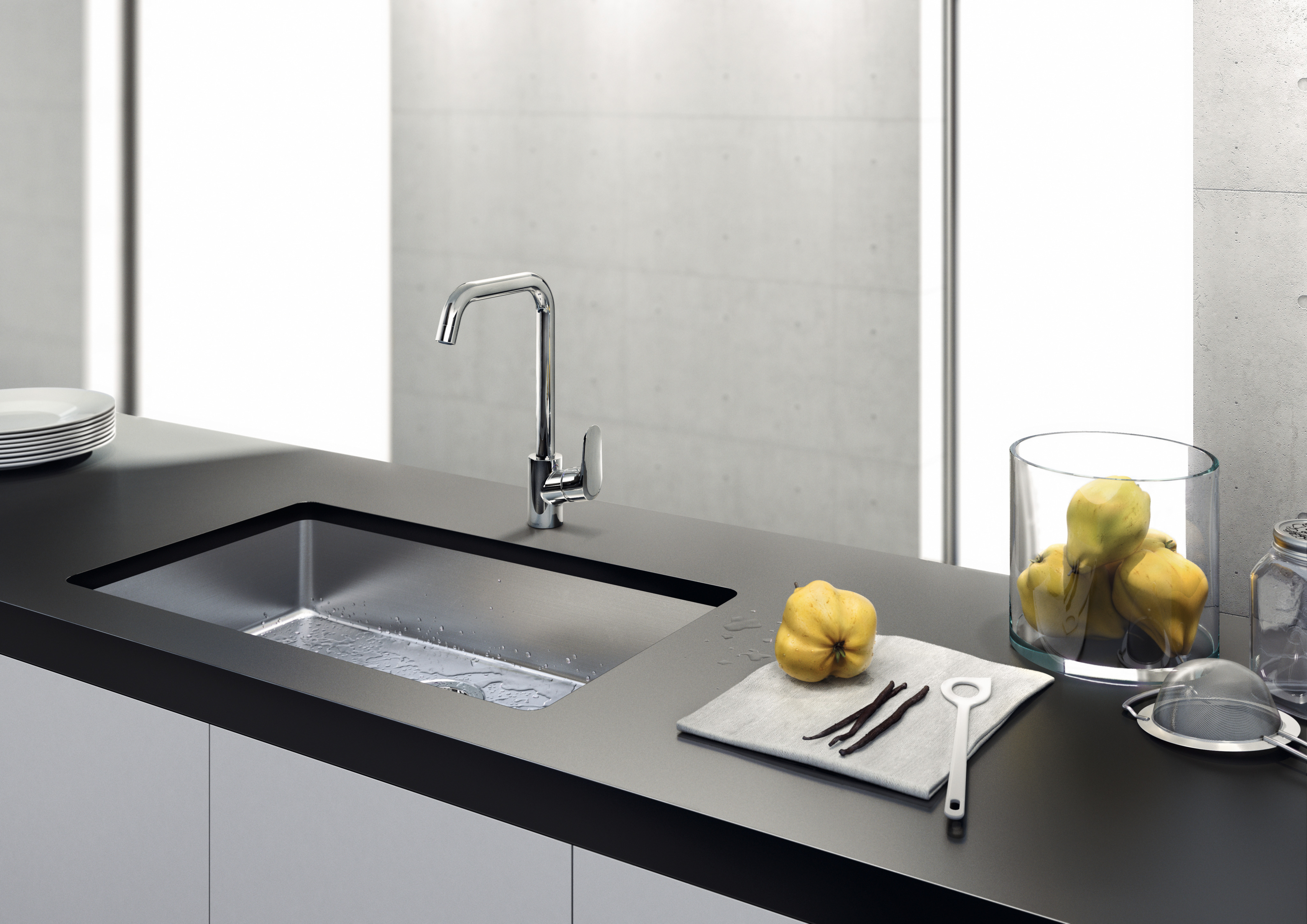 Fermer : Mitigeur de cuisine L  1 jet