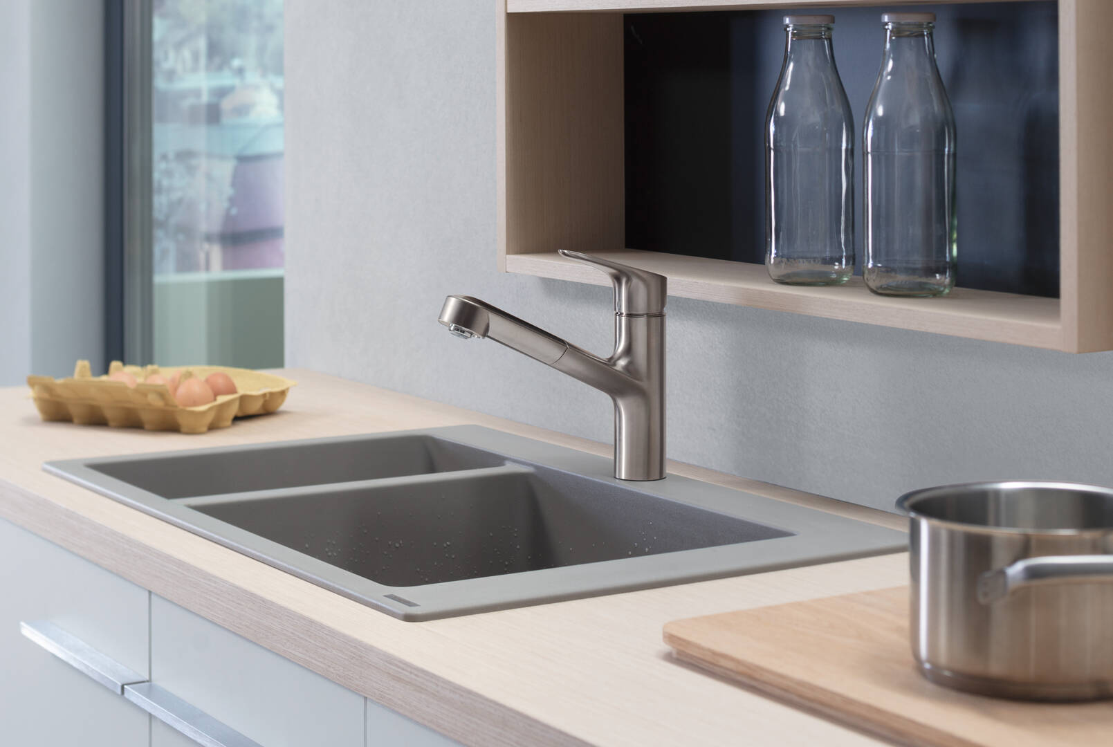 Close-up: S510-F635 Built-in sink 180/450 7