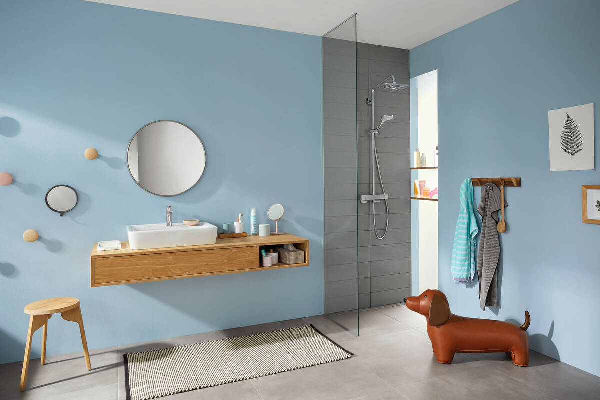 Lifestyle: Showerpipe 280 1jet with thermostat 3