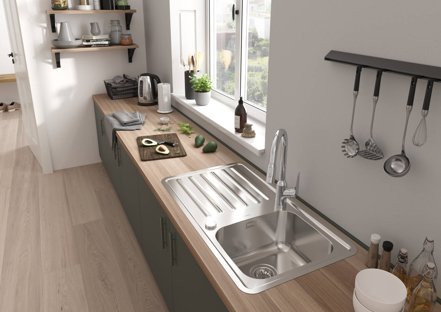 hansgrohe Смесители для кухни: Focus M42, Кухонный смеситель ...