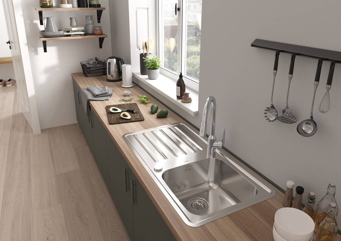 hansgrohe Küchenmischer: Focus M42, Einhebel-Küchenmischer 220 ...