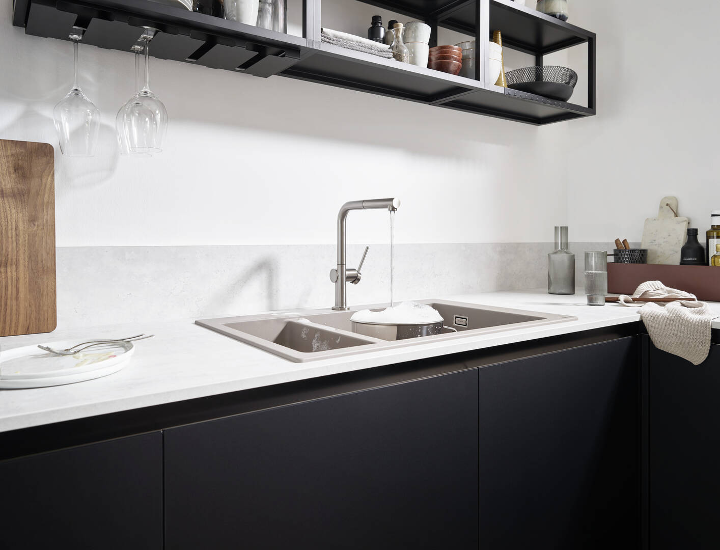Close-up: S510-F635 Built-in sink 180/450 8