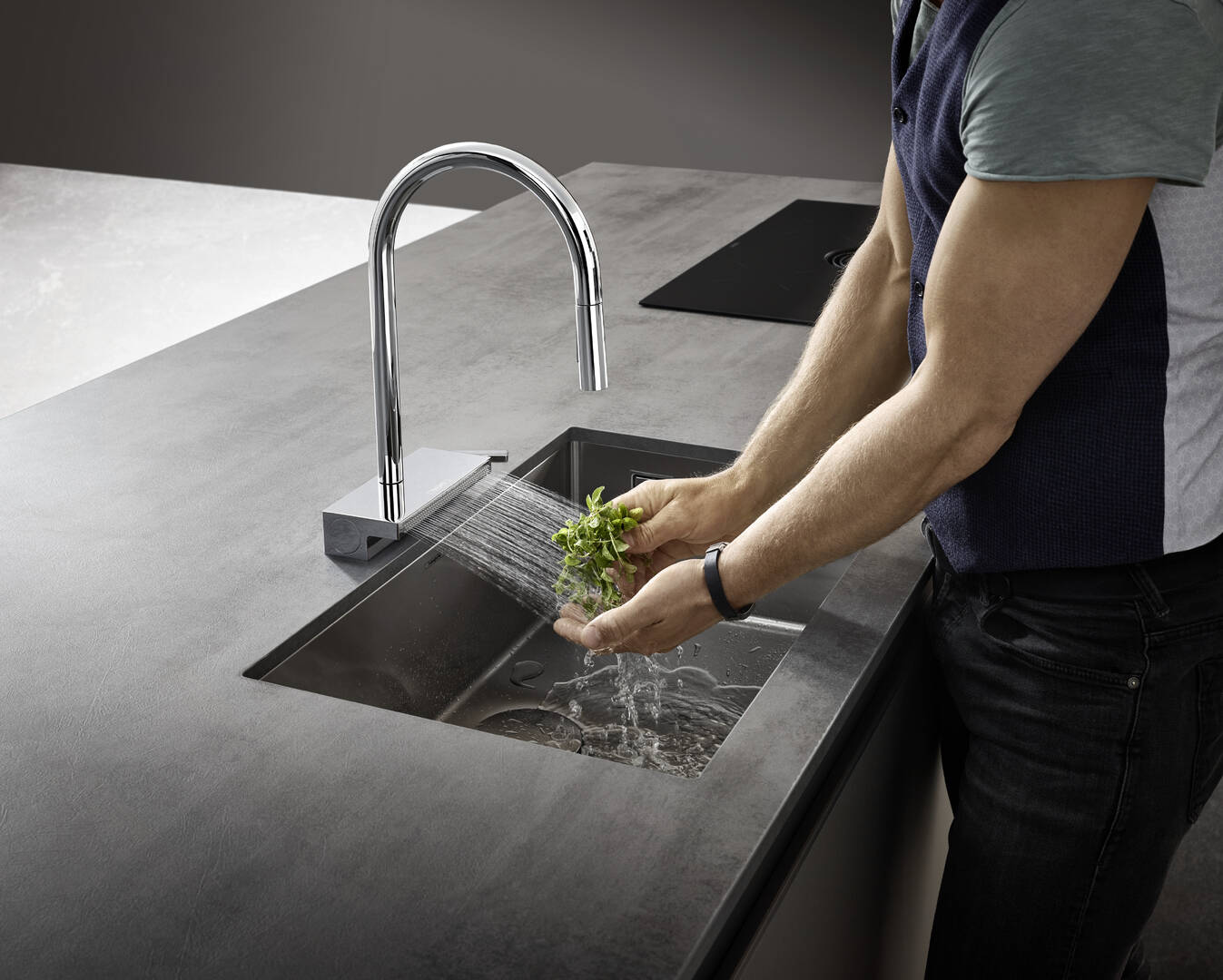 hansgrohe Mitigeurs de cuisine: Aquno Select M81, Mitigeur de cuisine