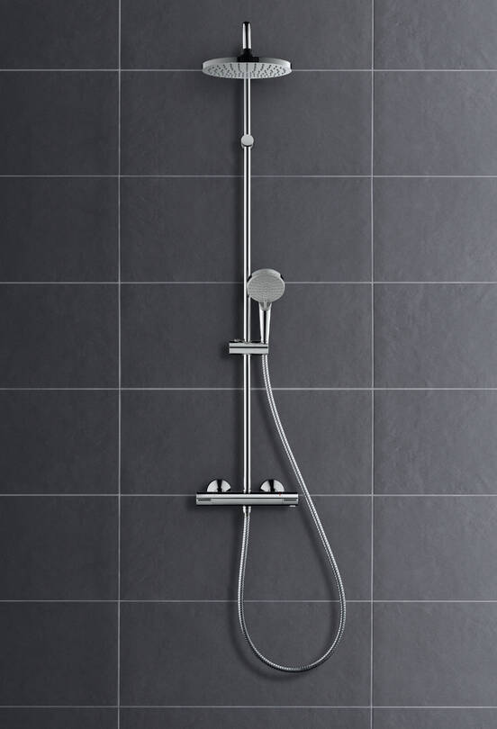 hansgrohe Shower pipes: Vernis Blend, 1 spray mode, Item No. 26276000