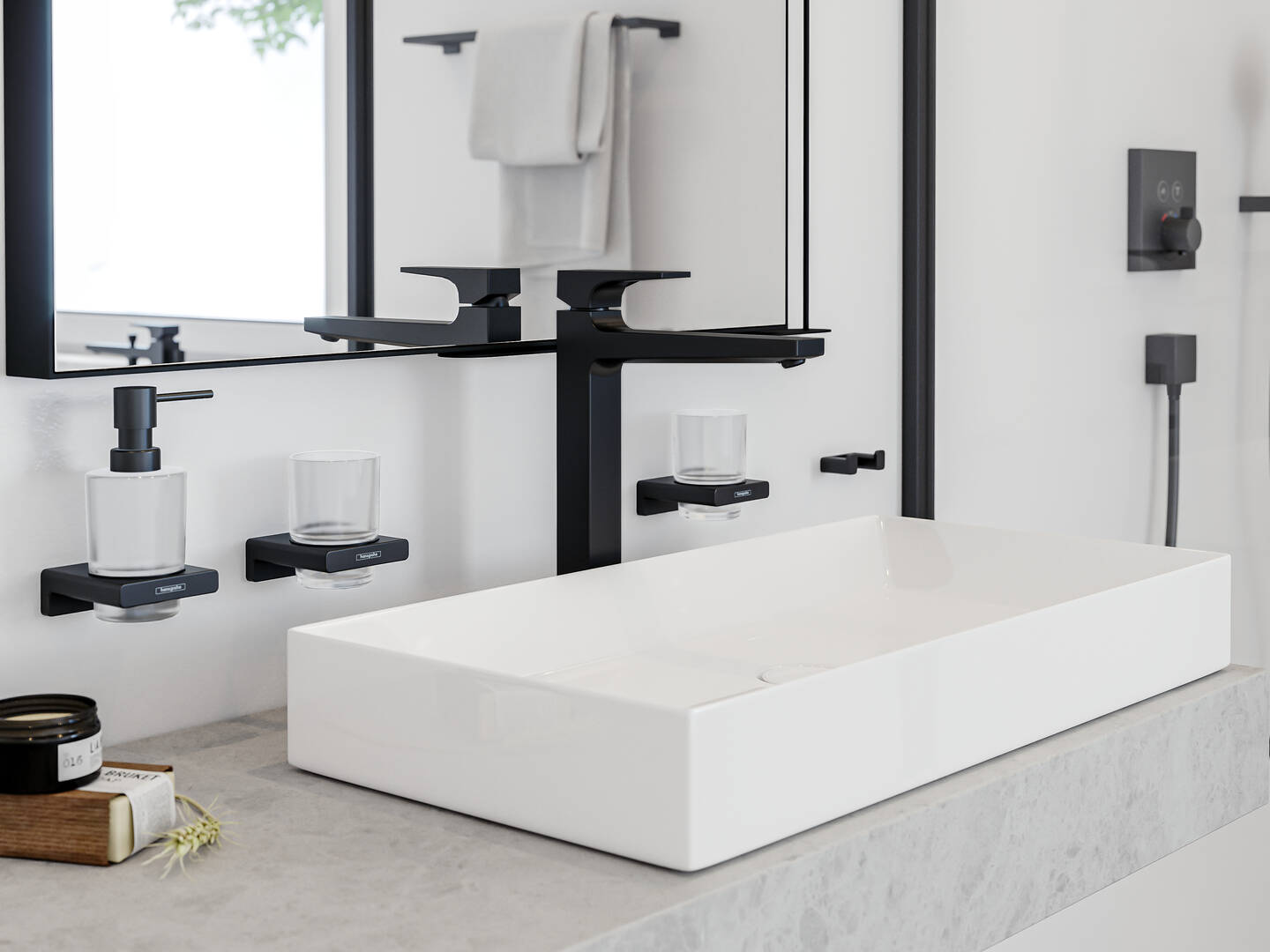 hansgrohe Accessories AddStoris, Bath towel rail, Item No. 41747670