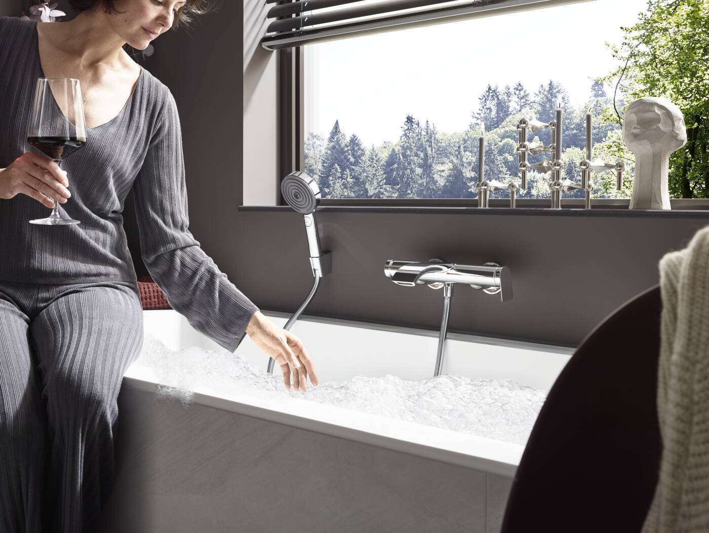 Vivenis Bath mixers 2 functions, Chrome, Item No. 75420000 Hansgrohe