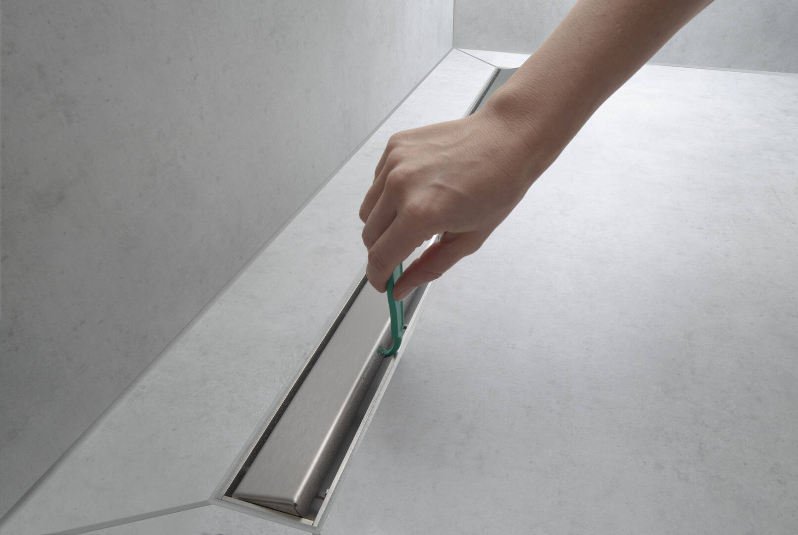 hansgrohe Finish sets shower drains RainDrain Match, Finish set shower