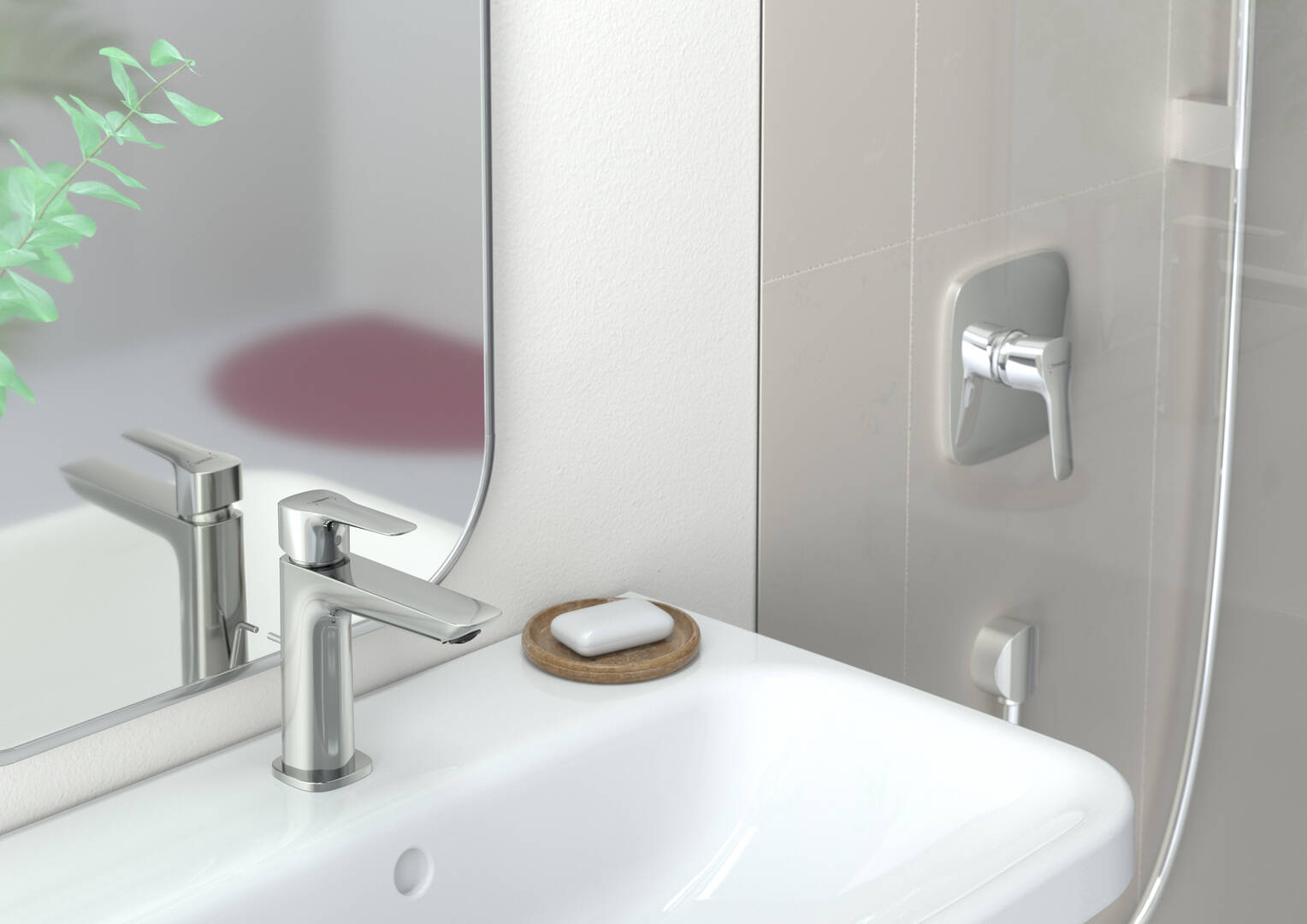 Fermer : Mitigeur de lavabo 110 avec tirette et vidage 1
