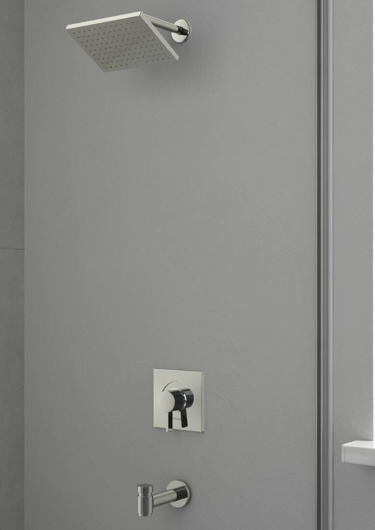 Close-up: Overhead shower 230 1jet 2