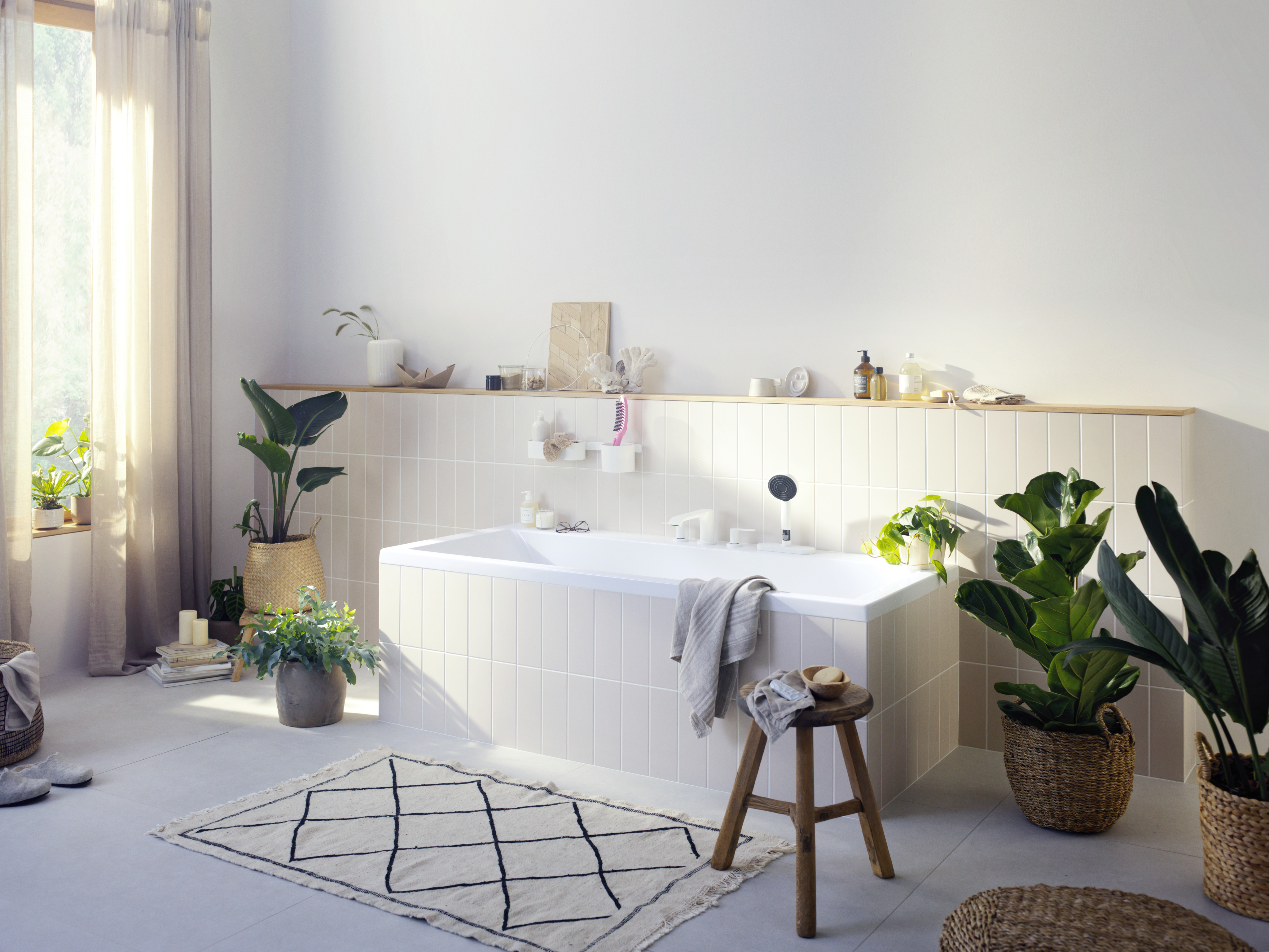 Hansgrohe Tappo Per Lavabo DN 32 Completo In Edelmatt Satinato - Ricambio Originale - 4
