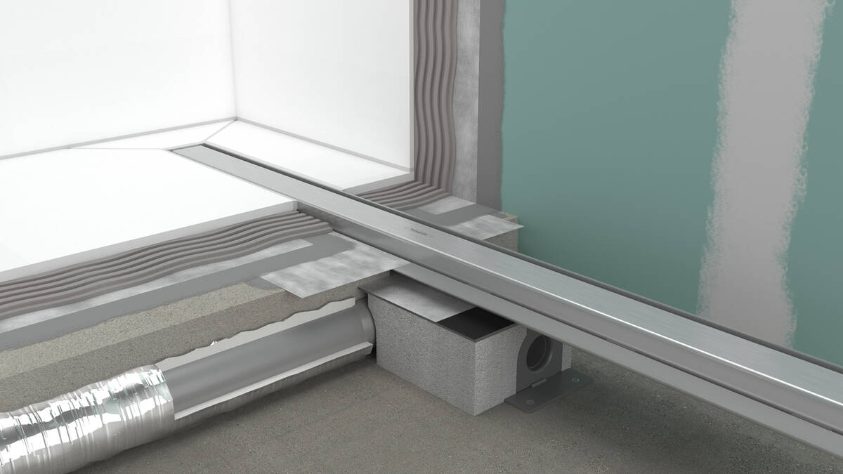 hansgrohe Concealed basic set shower drains RainDrain, Kit d